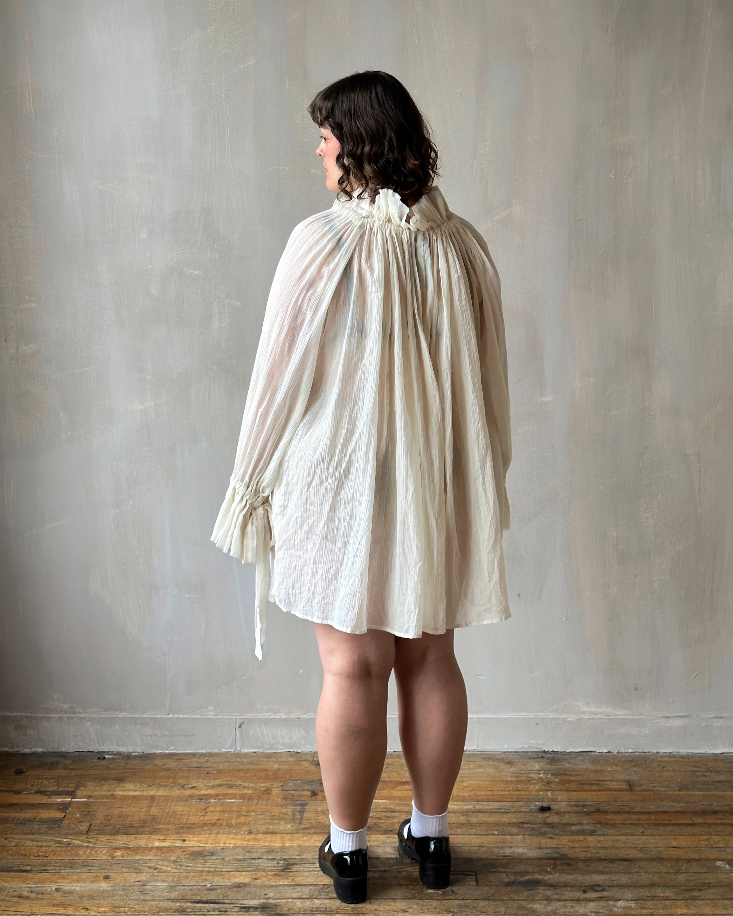 Alchemist Chemise in Parchment Cotton Gauze (Pre-Order) - Image 12