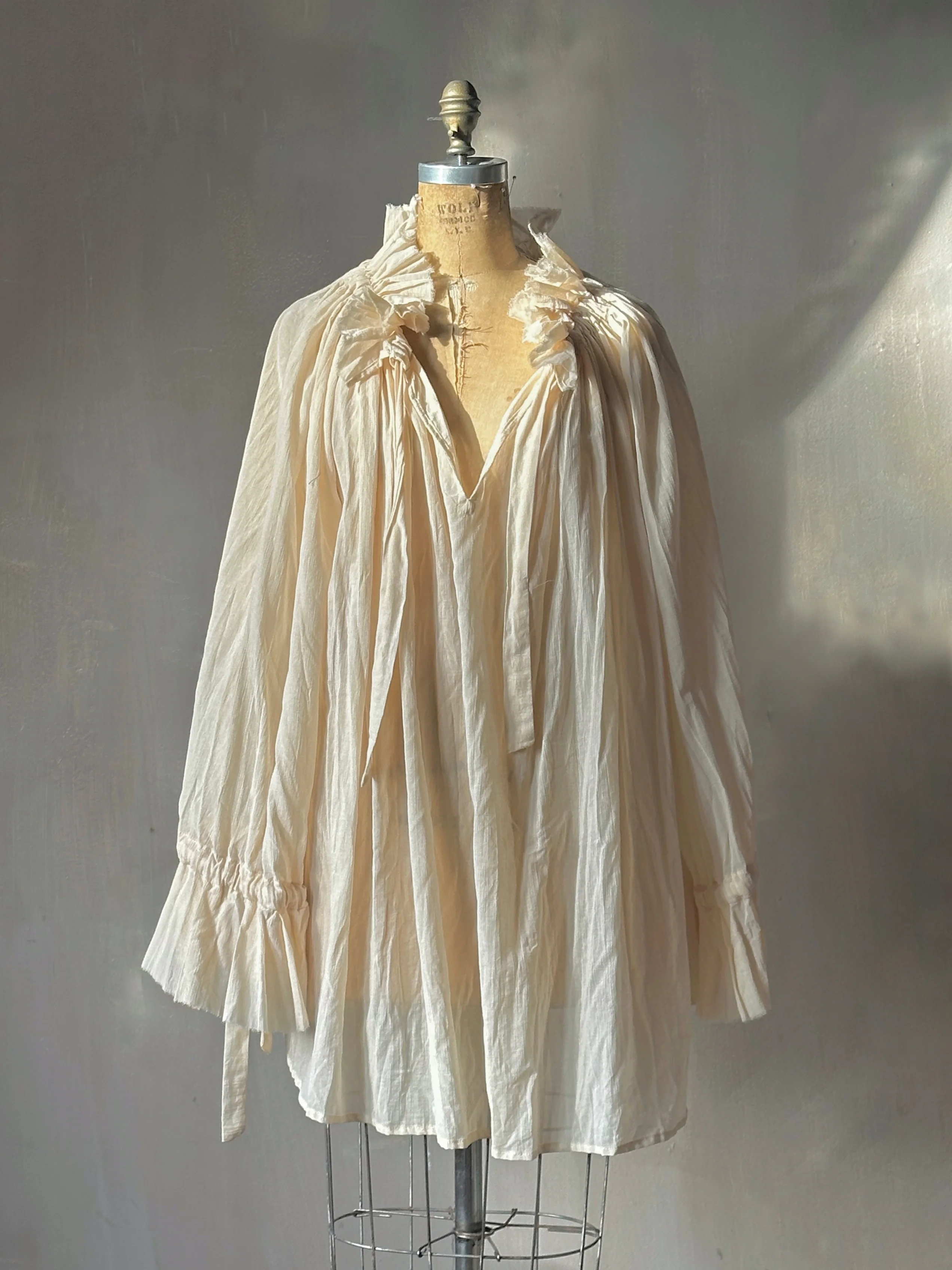 Alchemist Chemise in Parchment Cotton Gauze (Pre-Order) - Image 2