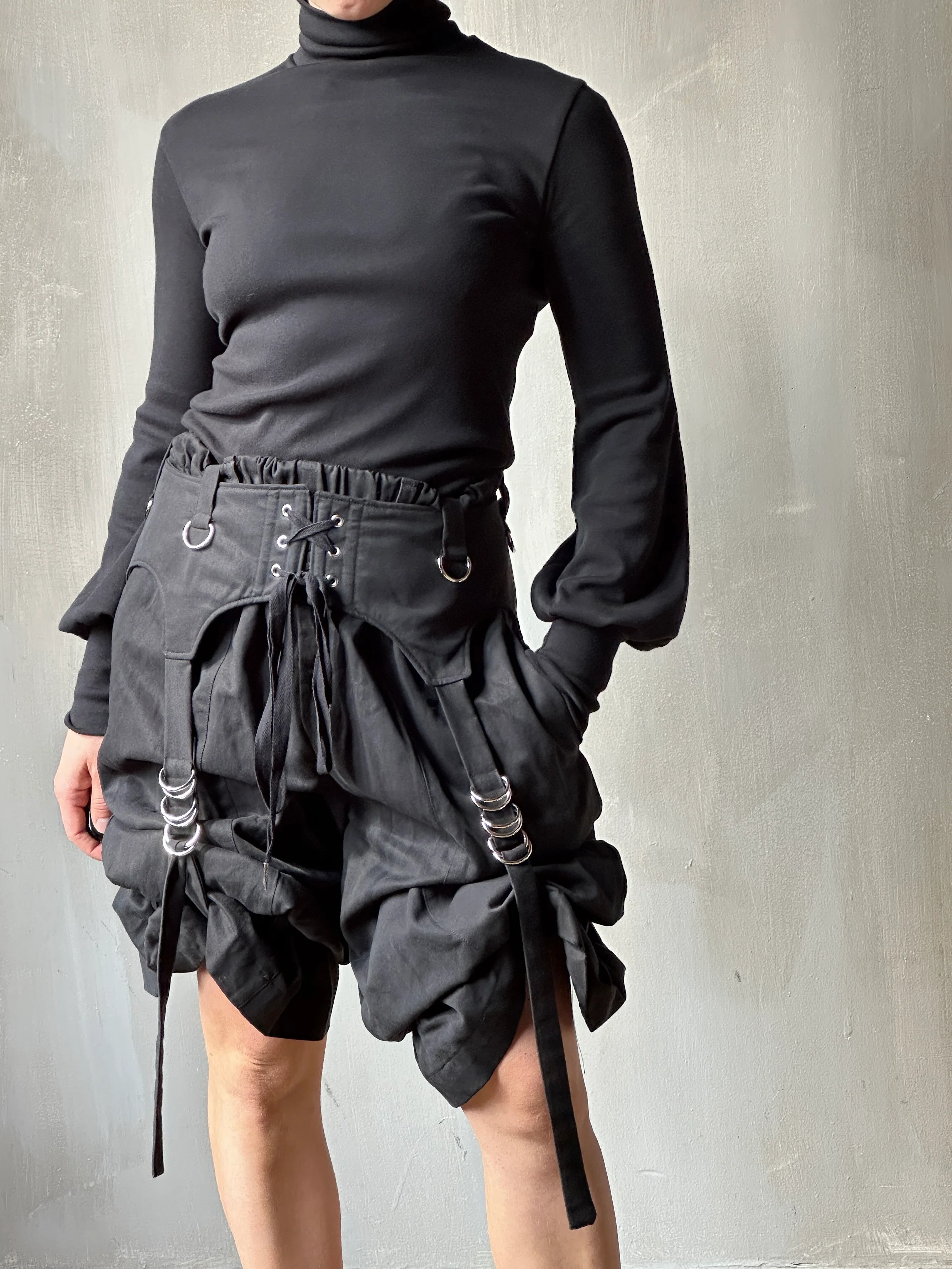 Hourglass Tunic in Black (In-Stock) - Image 13