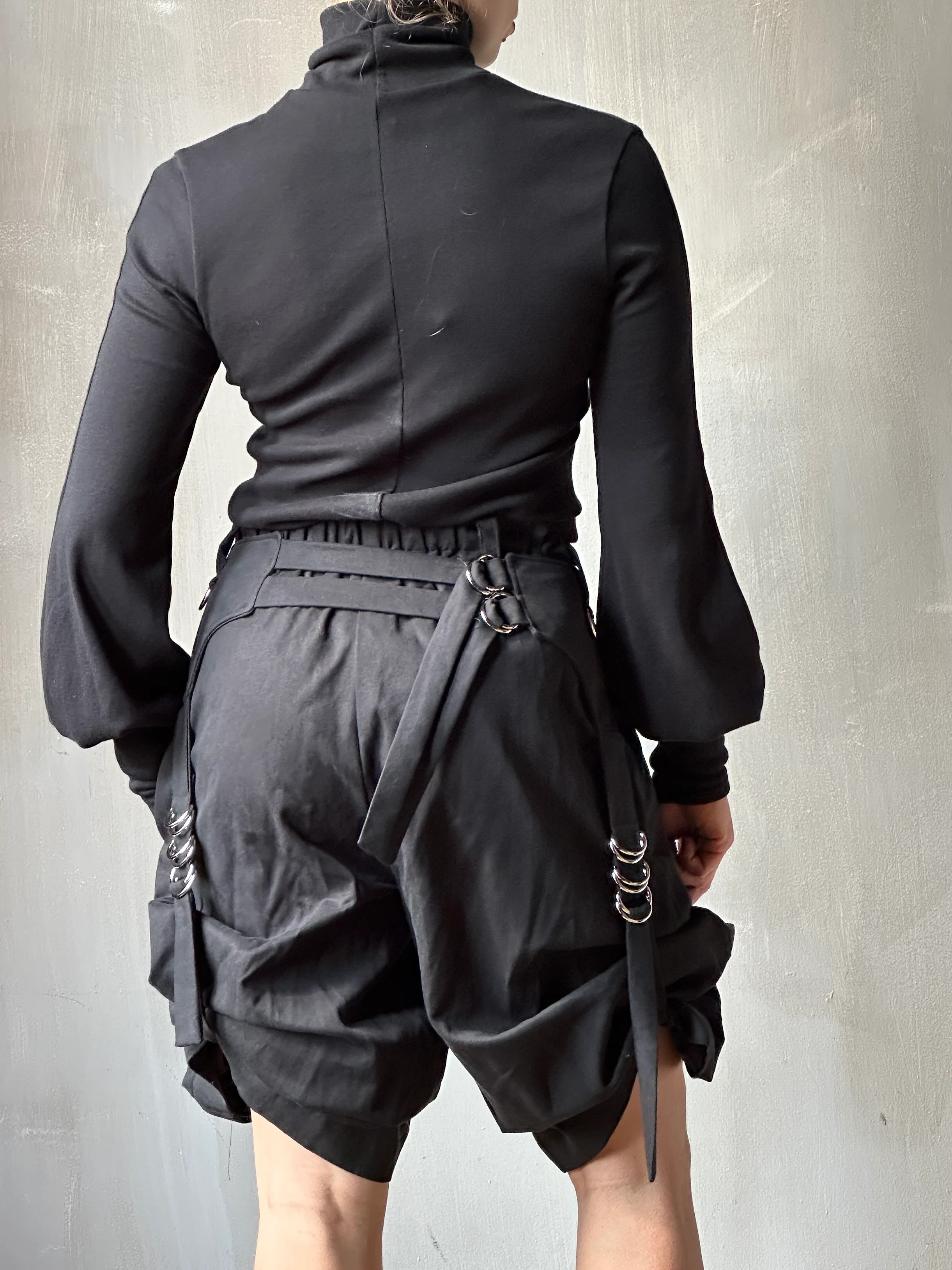 Hourglass Tunic in Black (In-Stock) - Image 15