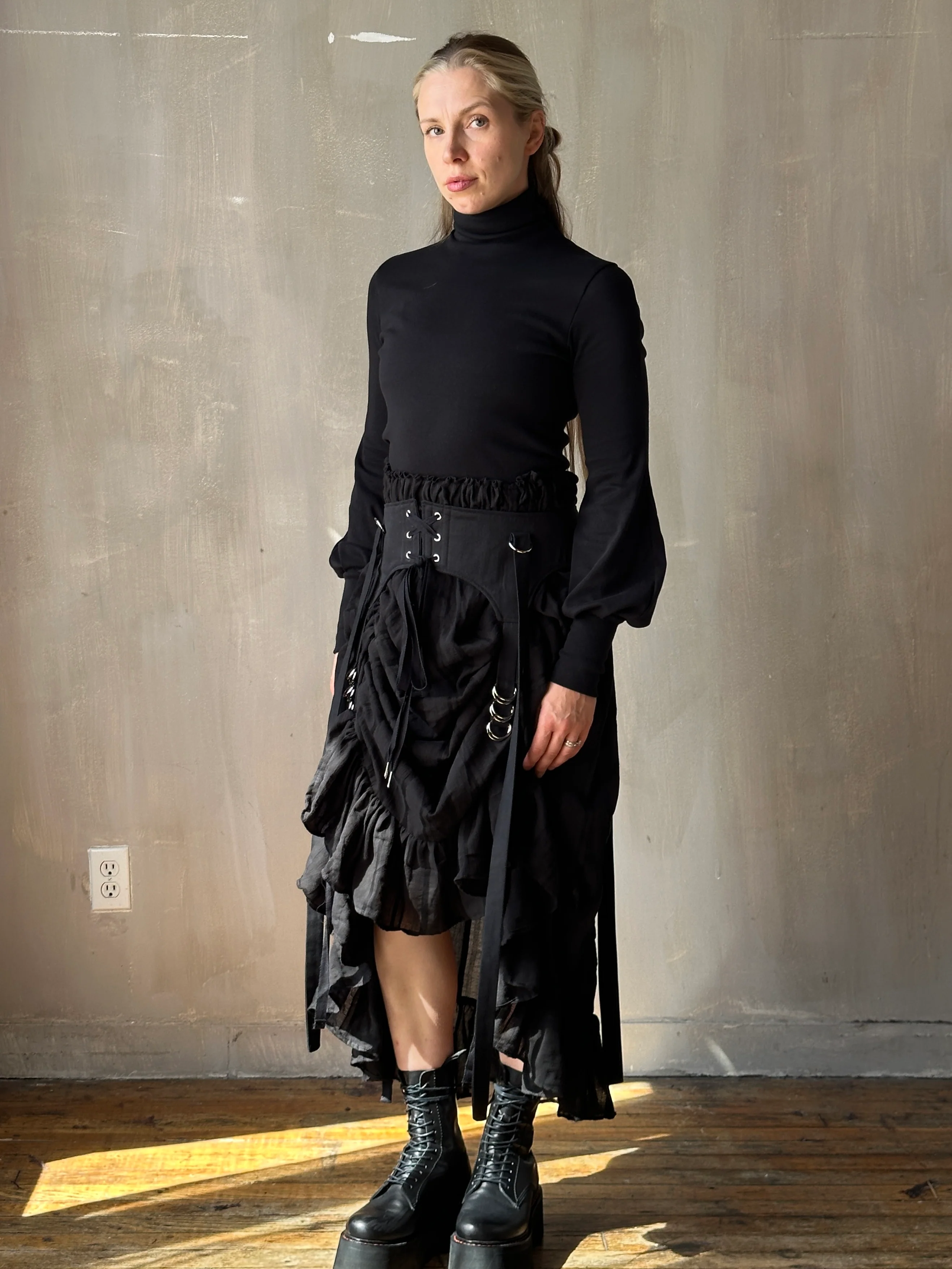 Hourglass Tunic in Black (In-Stock) - Image 22