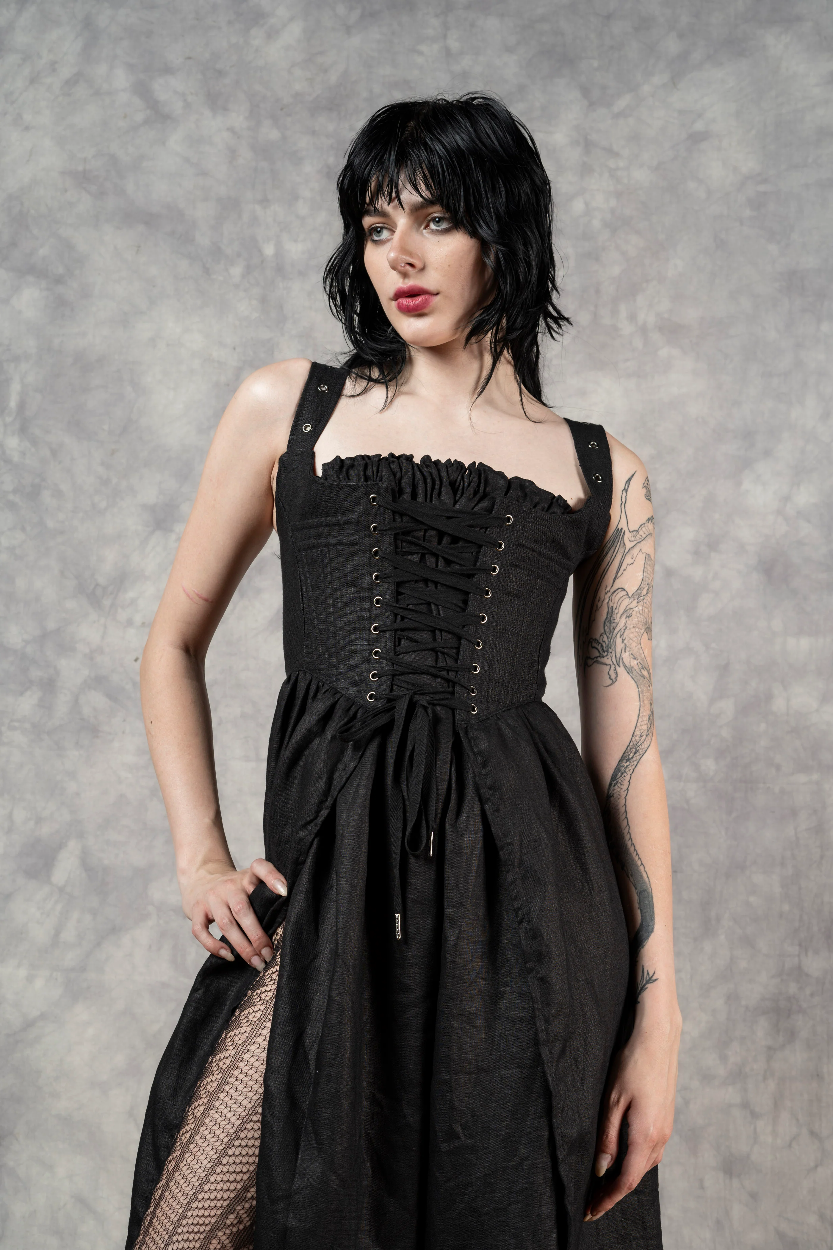 Caterina Dress with Bishop Sleeves - Image 10