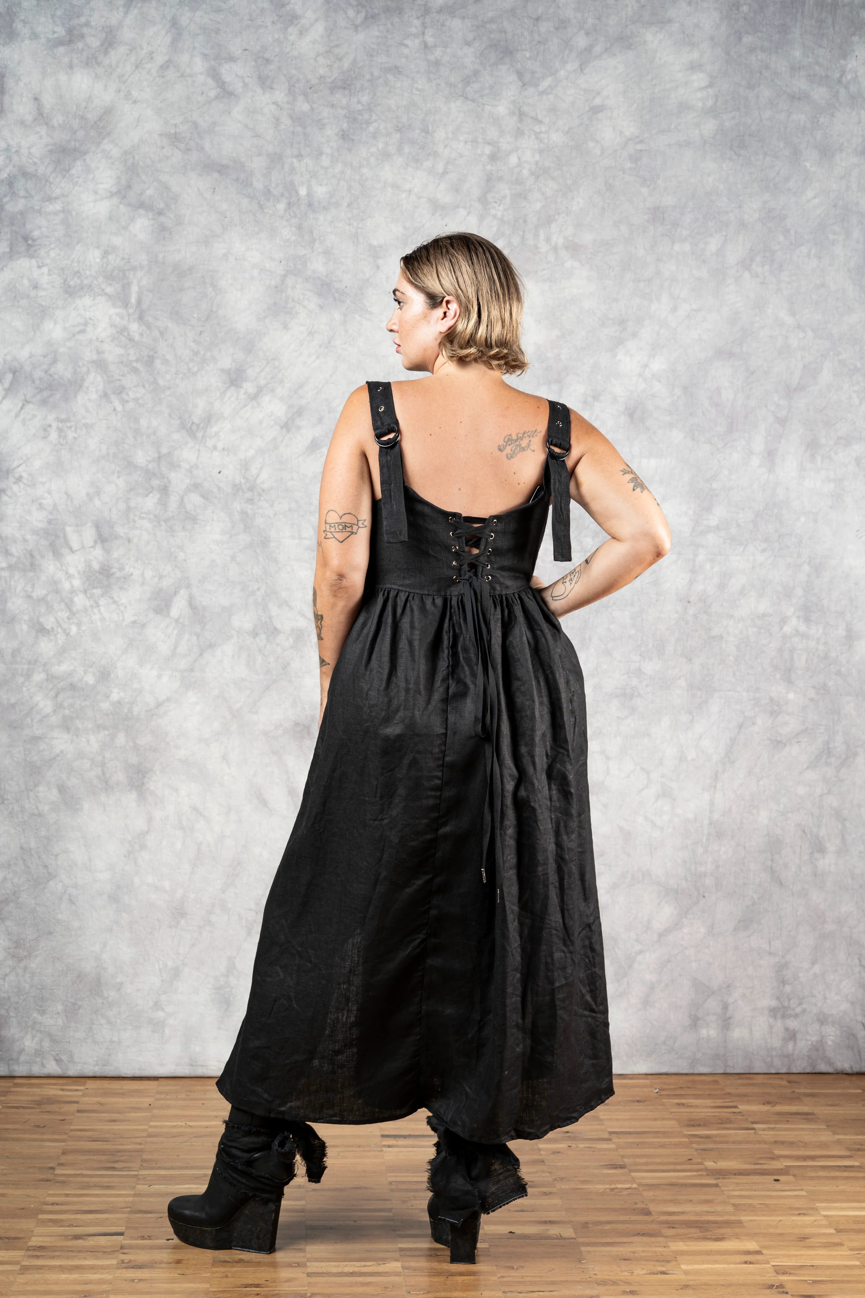 Caterina Dress with Bishop Sleeves - Image 20