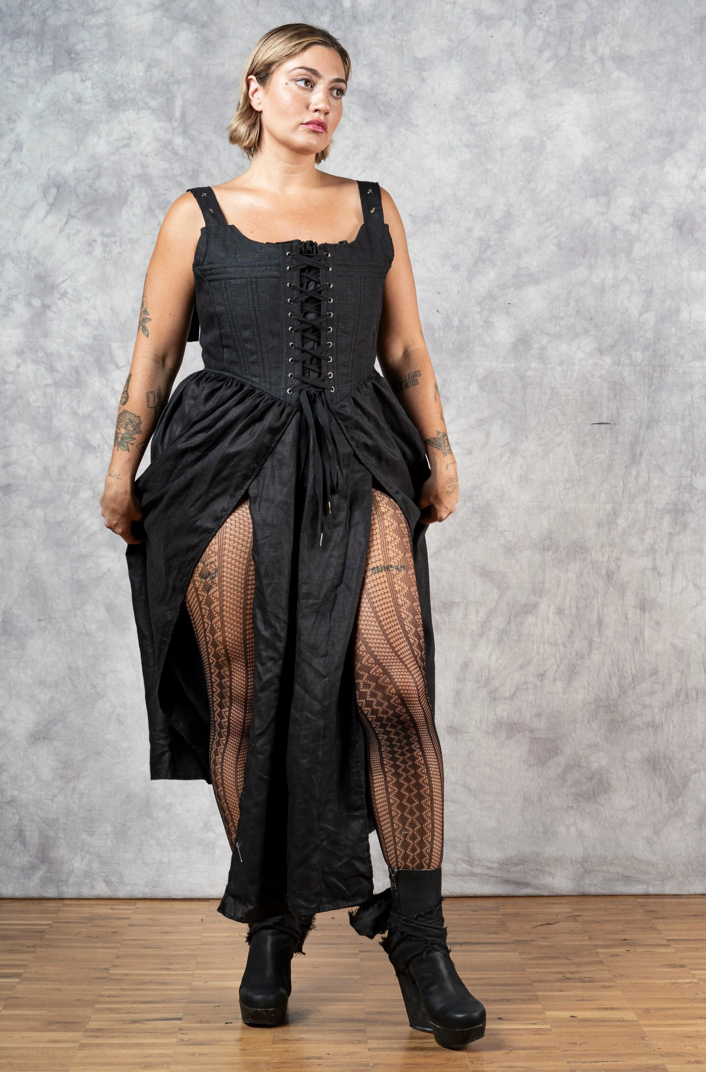 Caterina Dress with Bishop Sleeves - Image 7