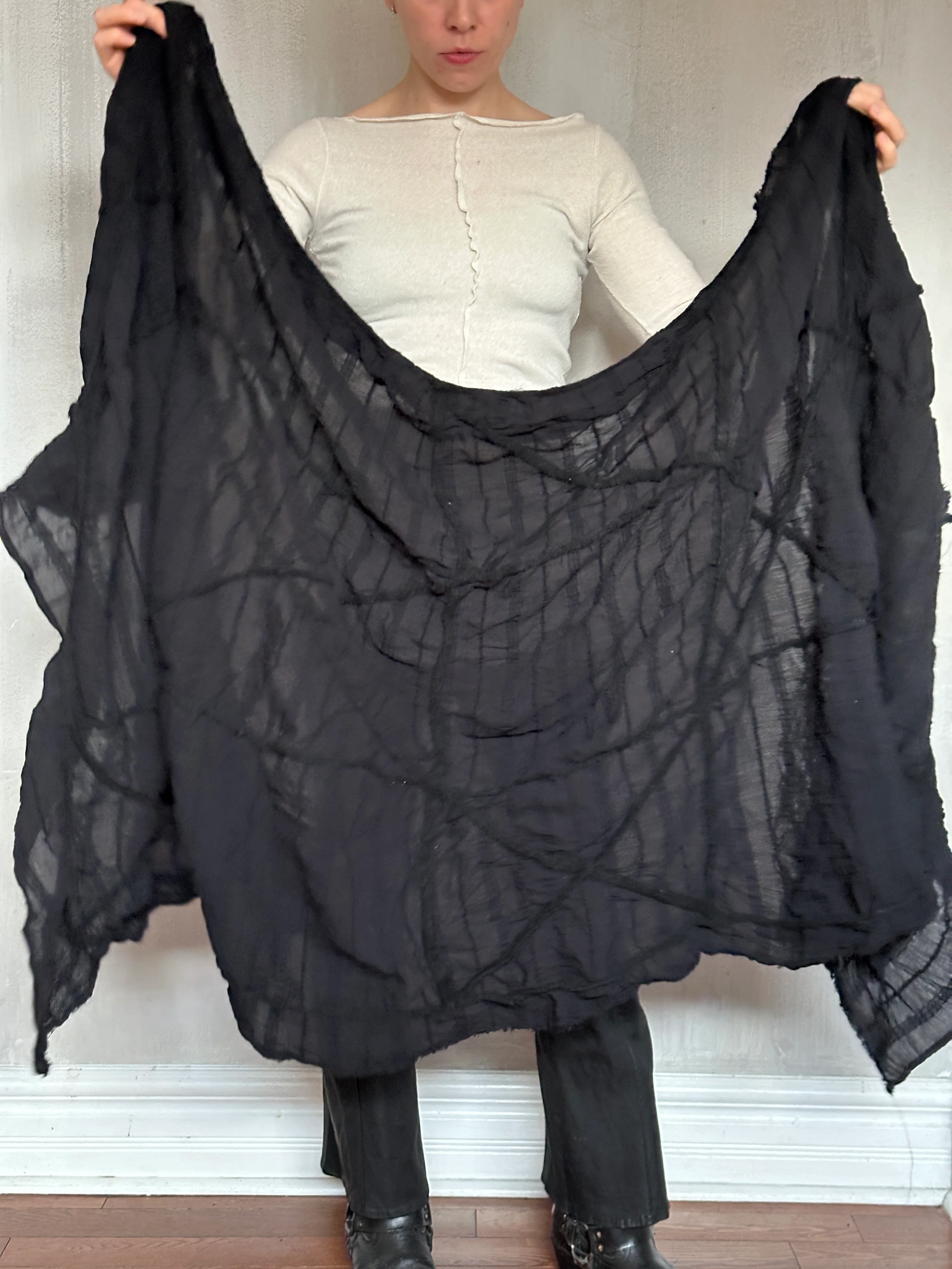 Sample Sale: Argyle Felted Shawl (OOAK) - Image 5