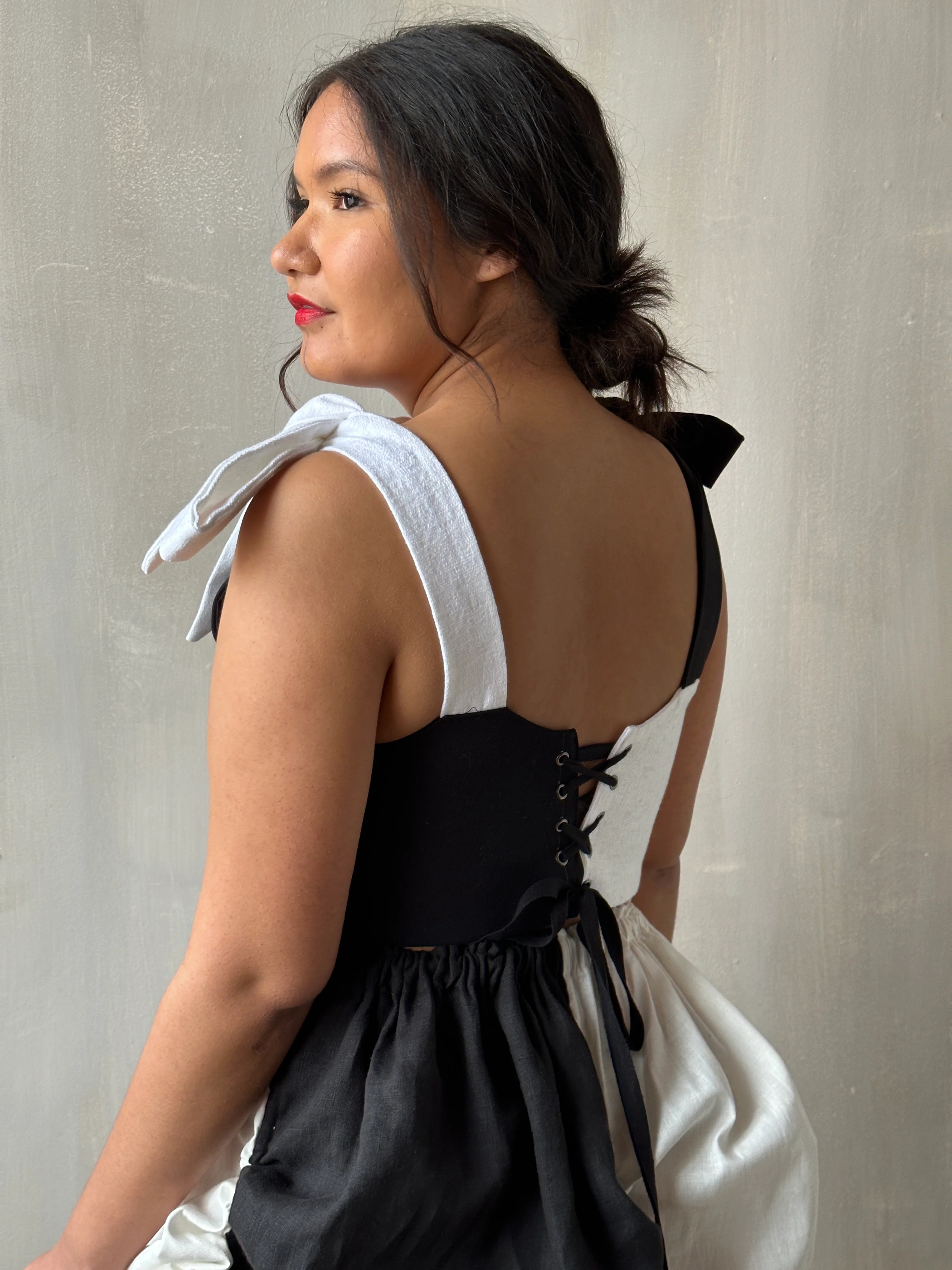 Duo-Tone Corset Vest - Image 10