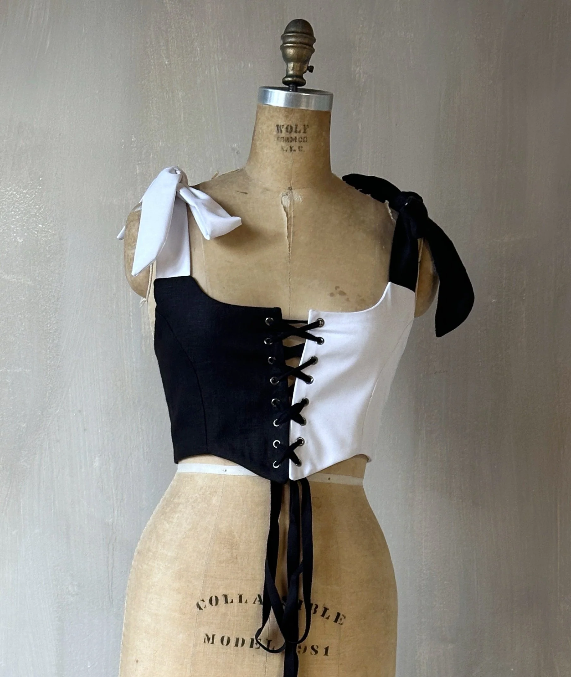 Duo-Tone Corset Vest - Image 15