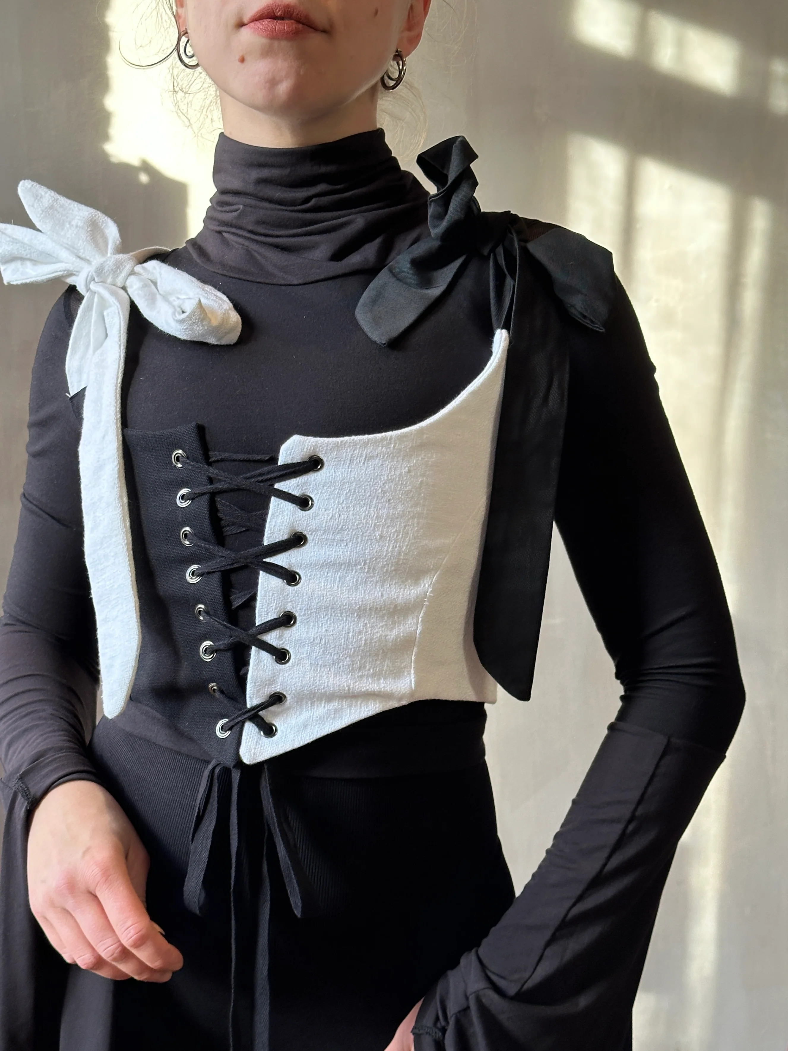 Duo-Tone Corset Vest - Image 3