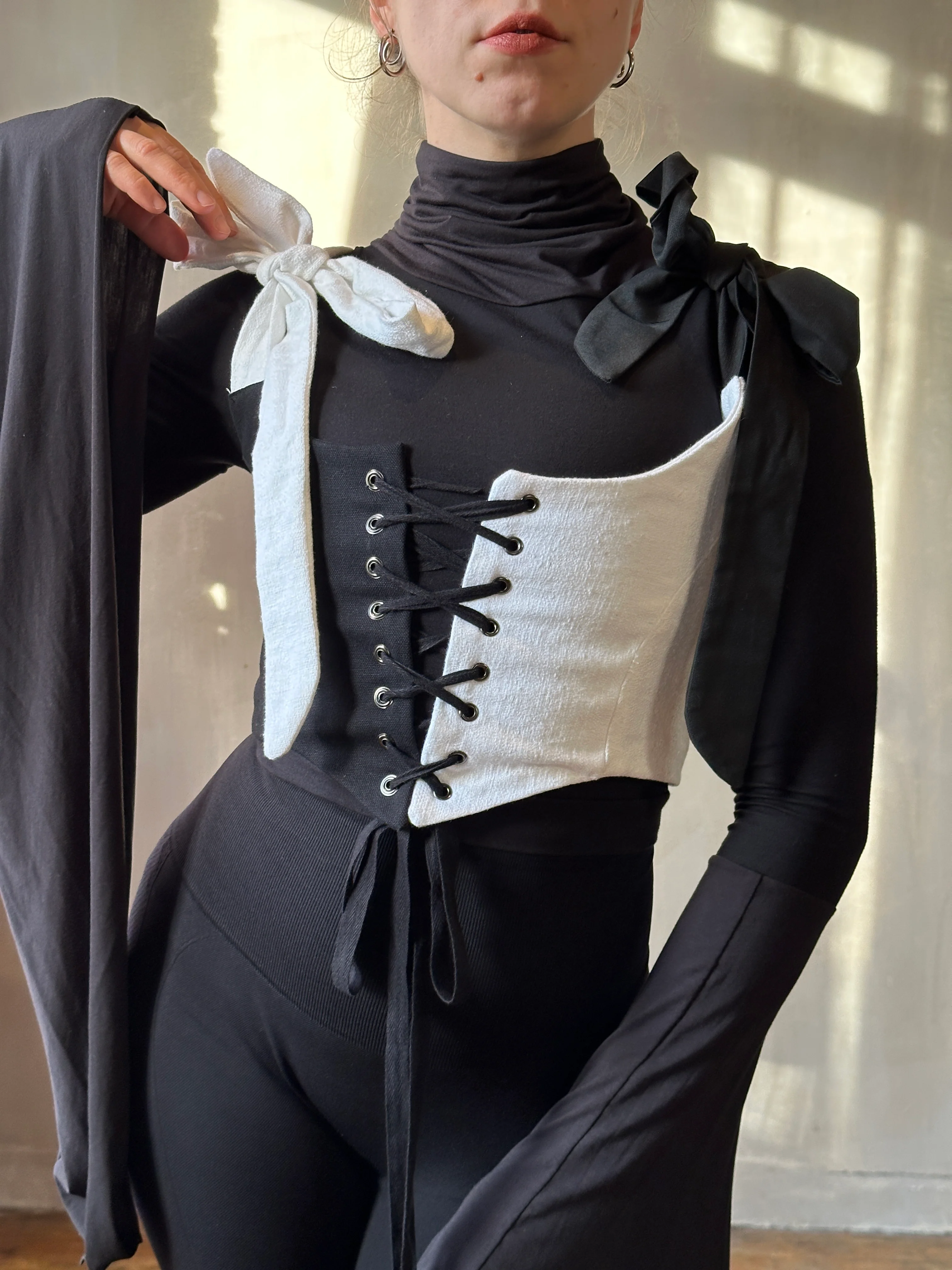 Duo-Tone Corset Vest - Image 4
