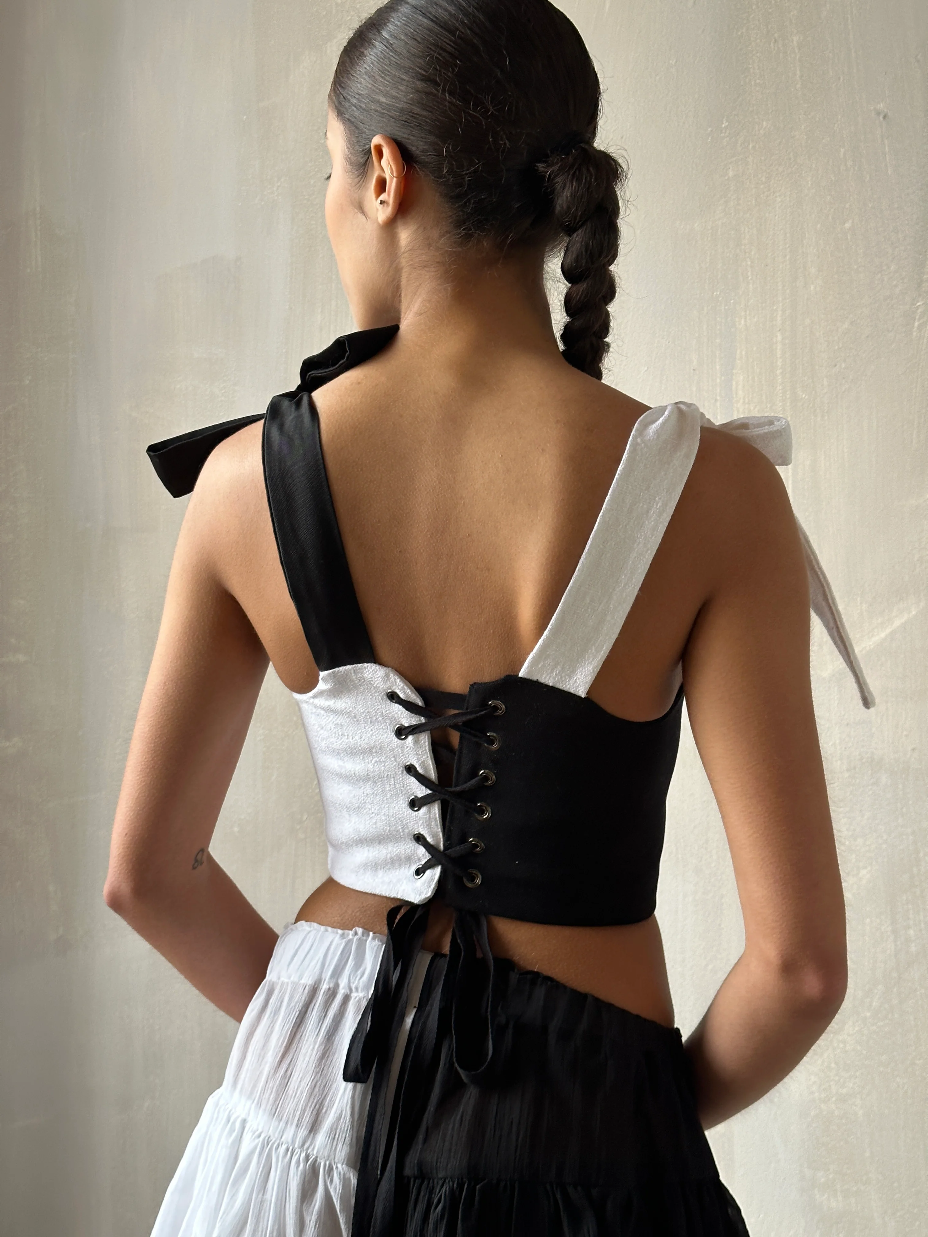 Duo-Tone Corset Vest - Image 8