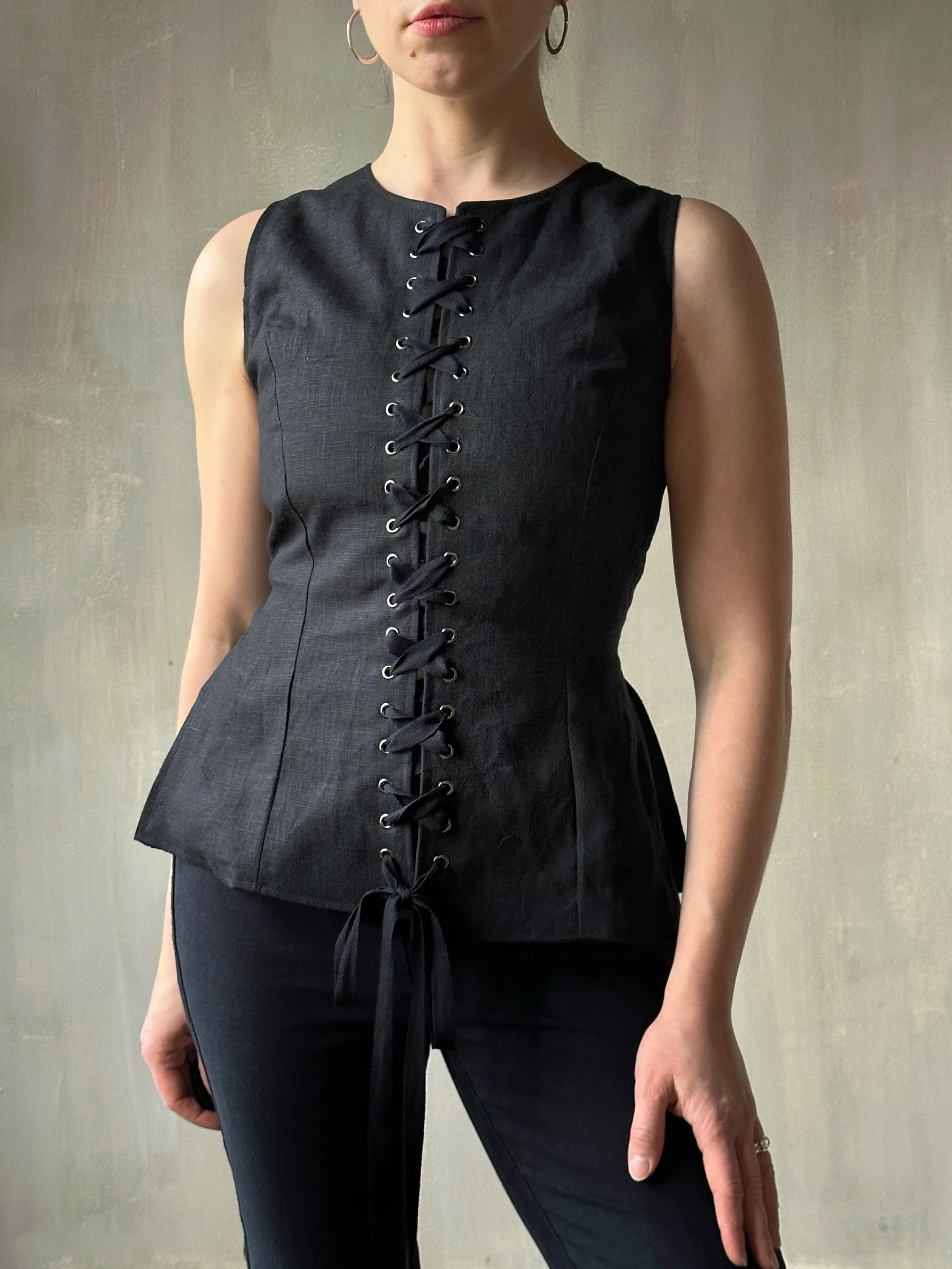 FW'24: Front-Lacing Vest - Image 10