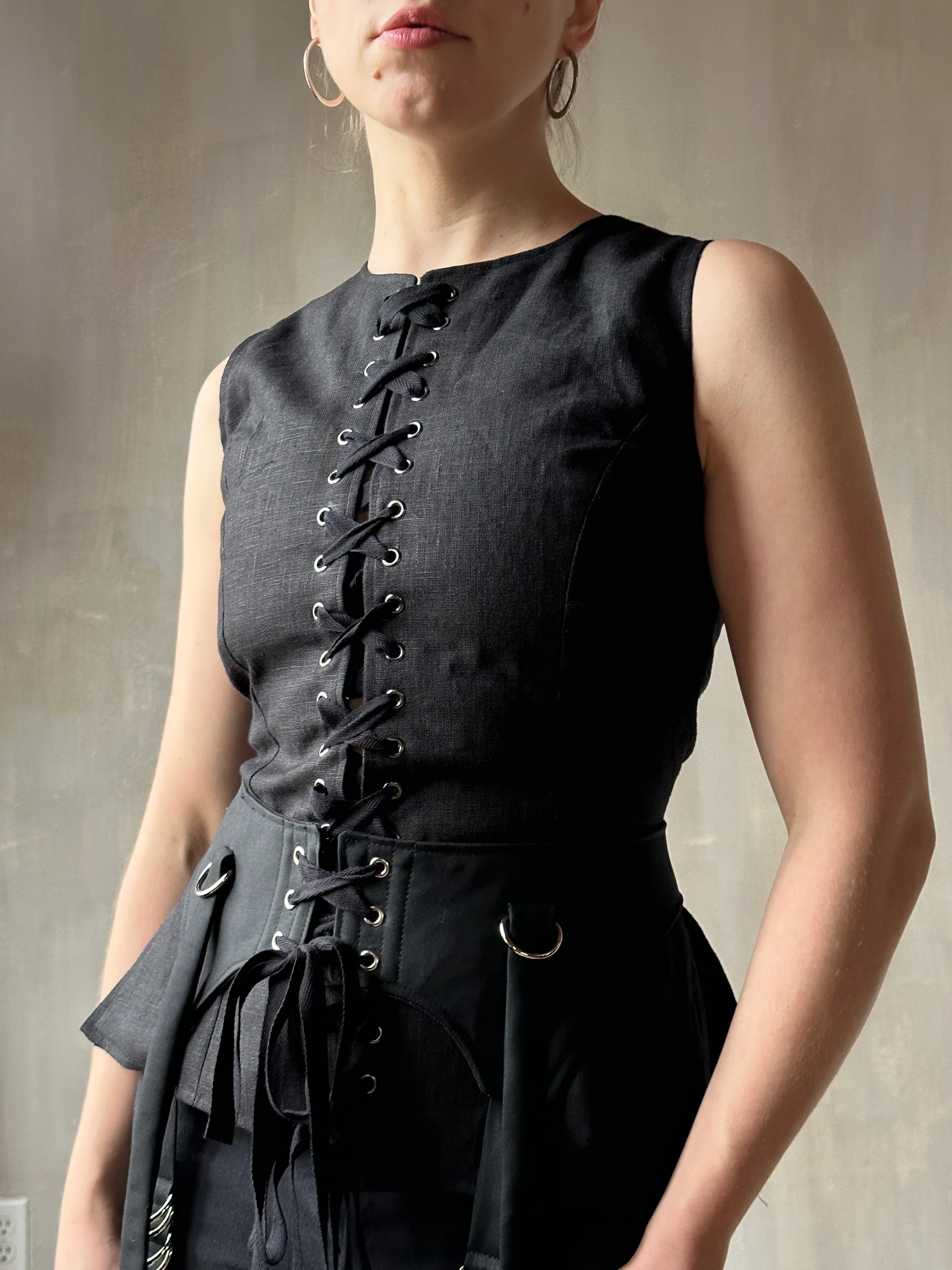 FW'24: Front-Lacing Vest - Image 12