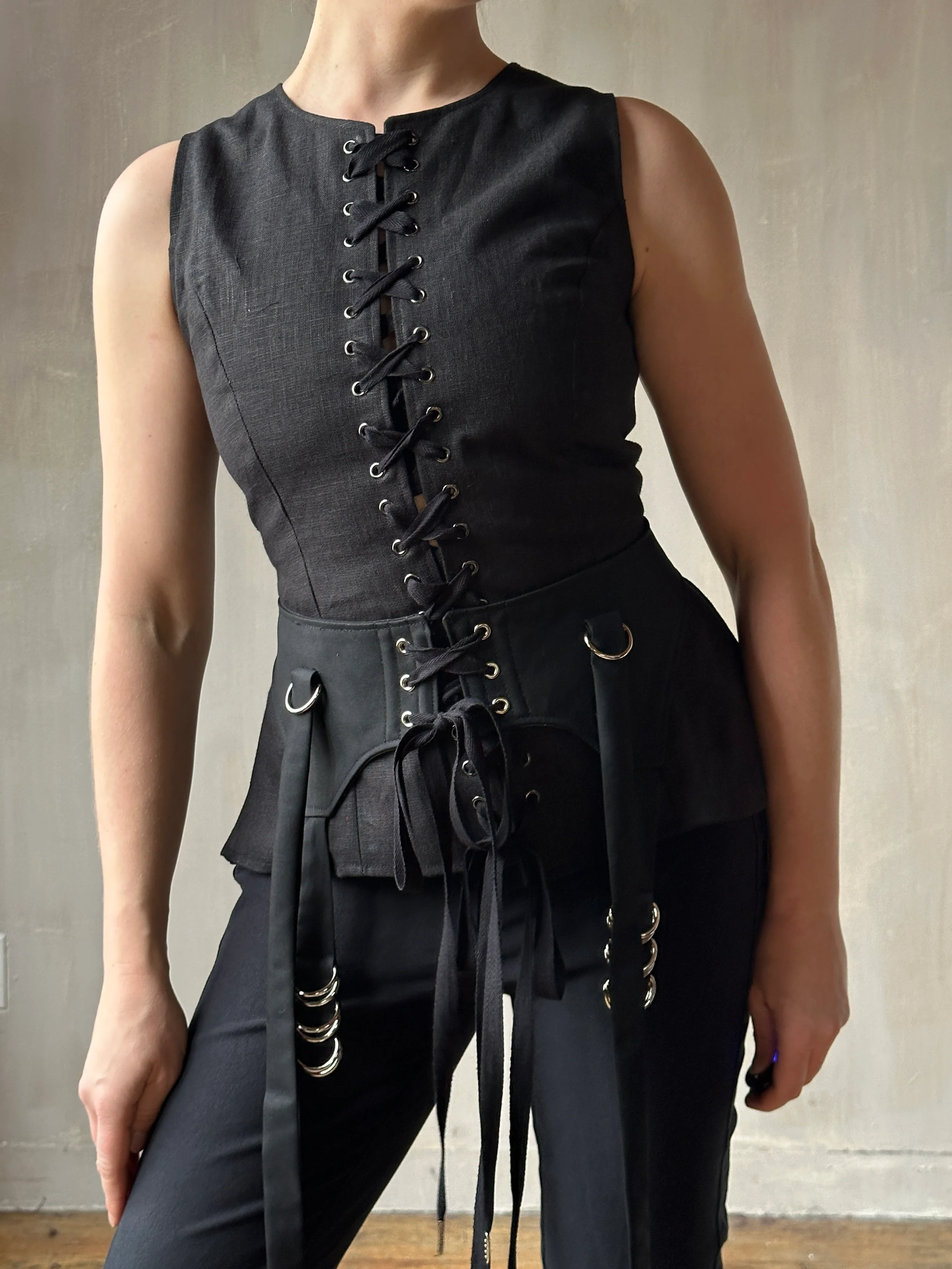 FW'24: Front-Lacing Vest - Image 16