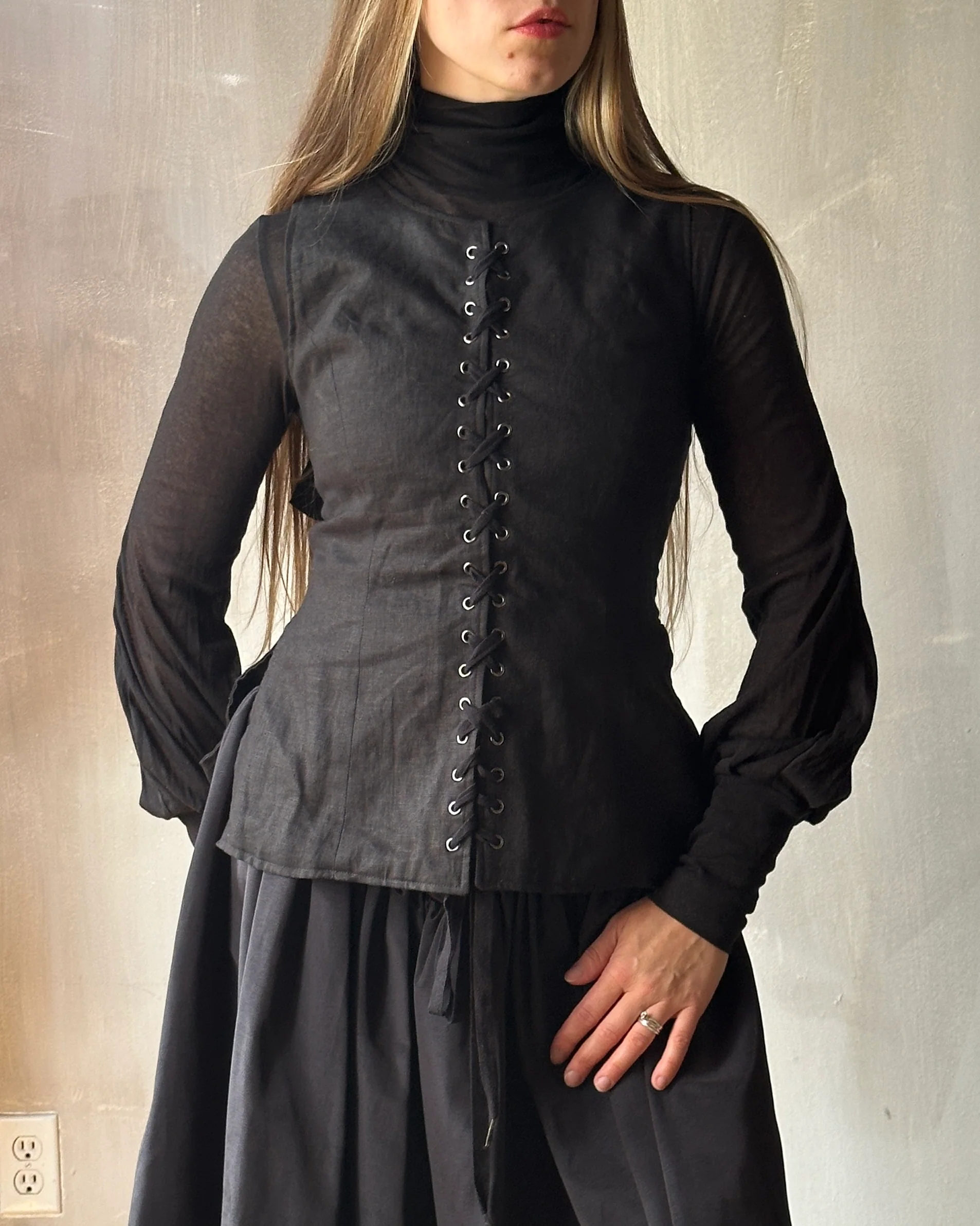 FW'24: Front-Lacing Vest - Image 2