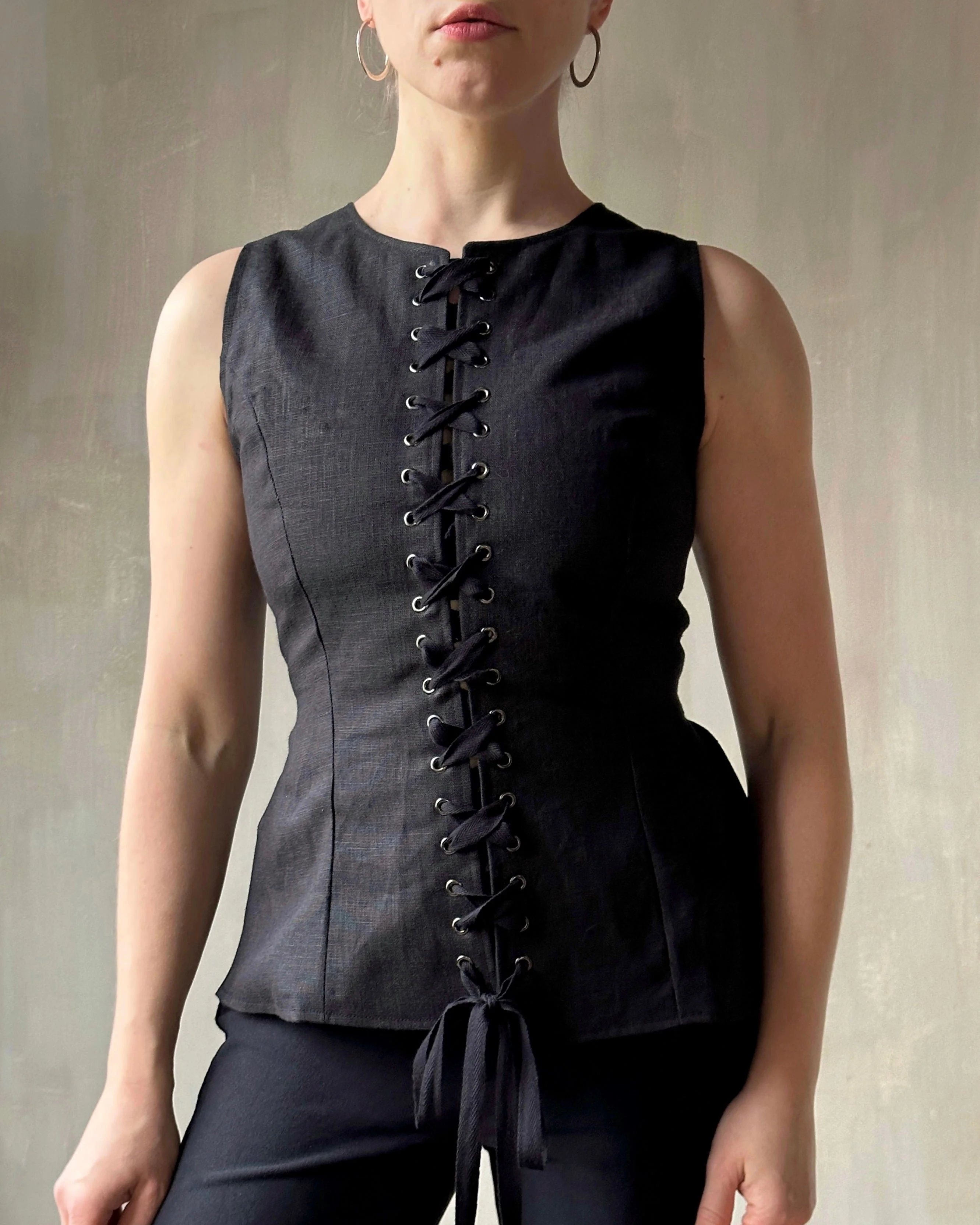 FW'24: Front-Lacing Vest - Image 4