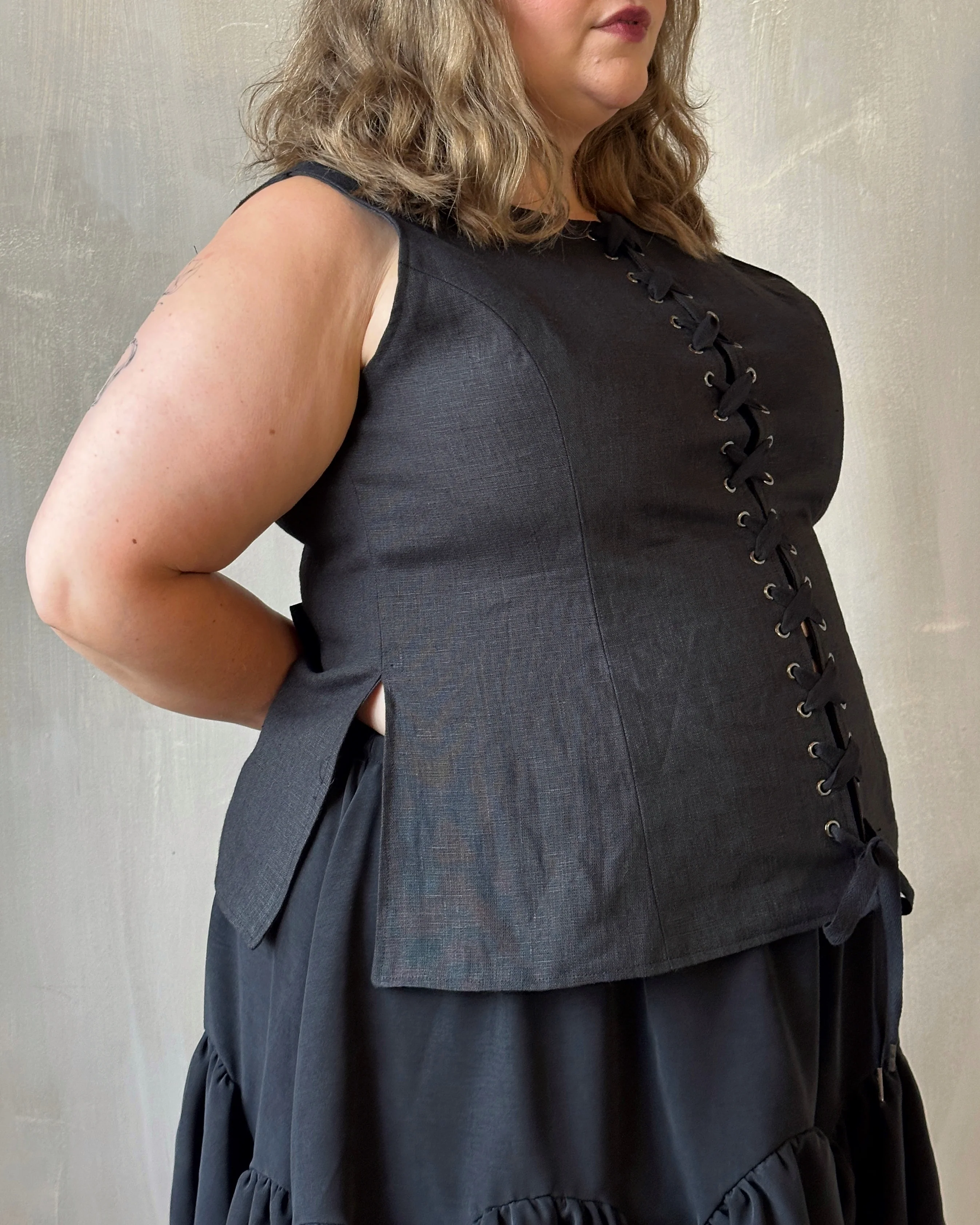 FW'24: Front-Lacing Vest - Image 9