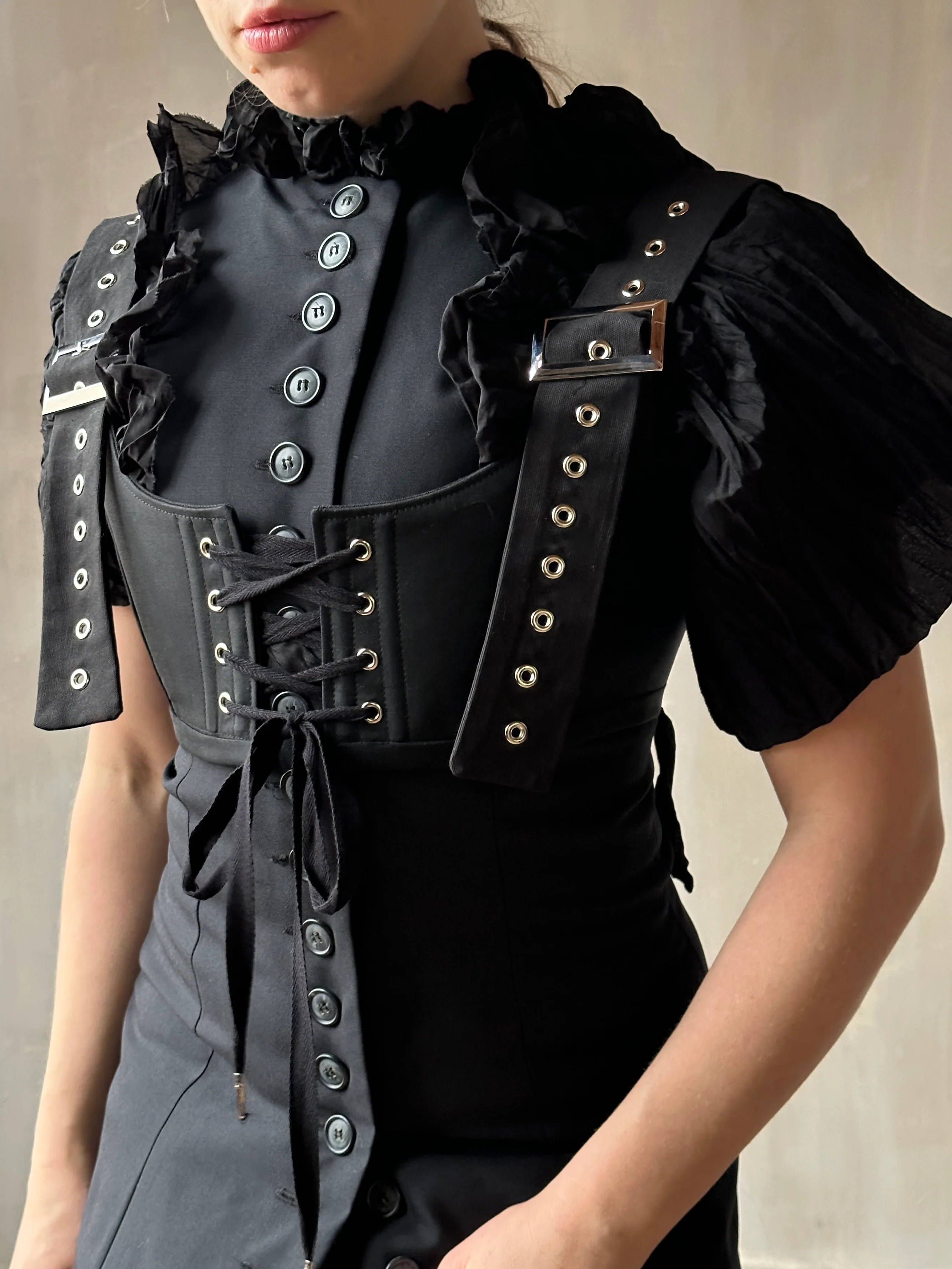 FW'24: Bralette in Wool Sateen - Image 13