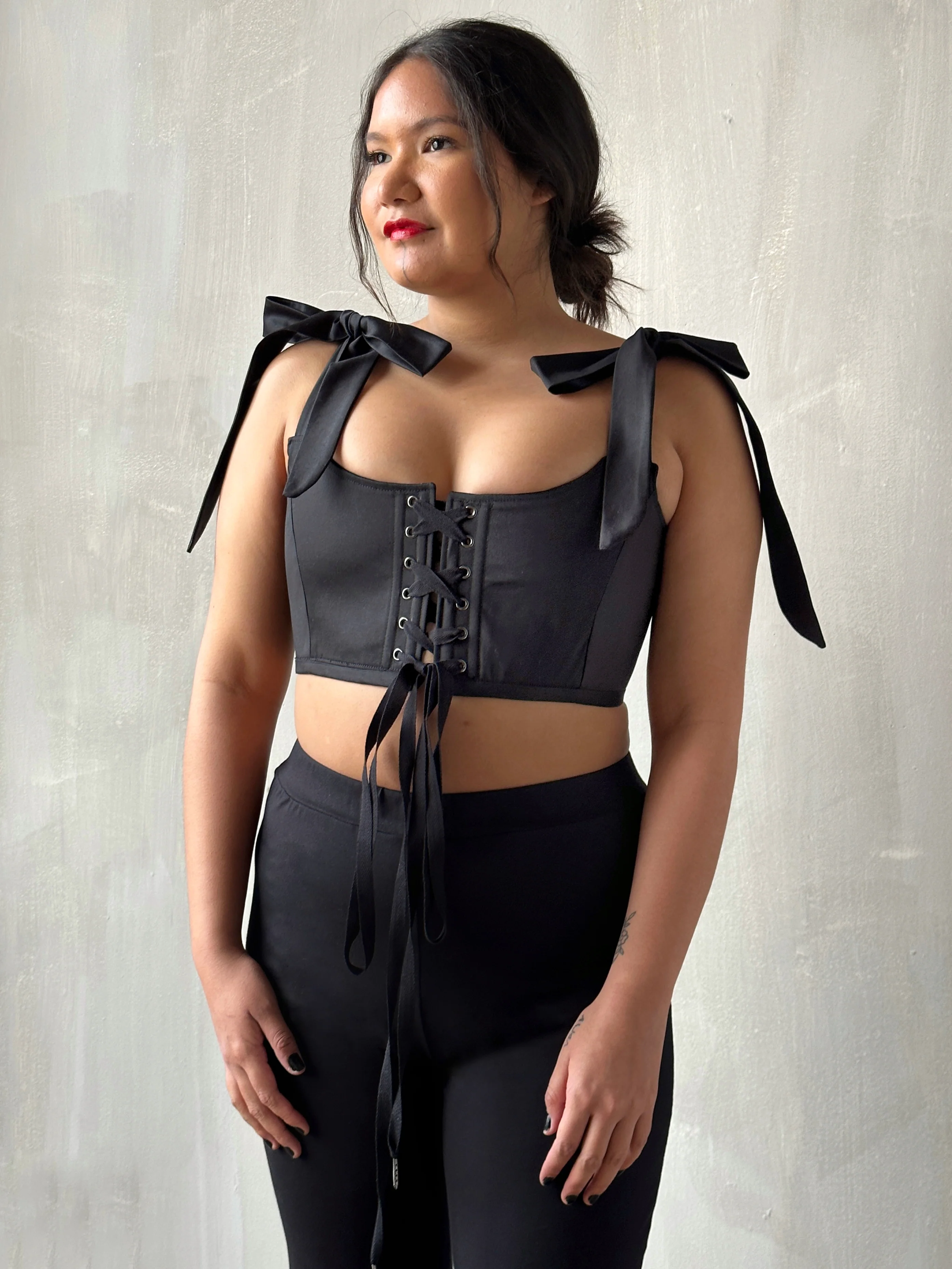 Spring '24 Regency Bralette in Cotton Sateen - Image 11