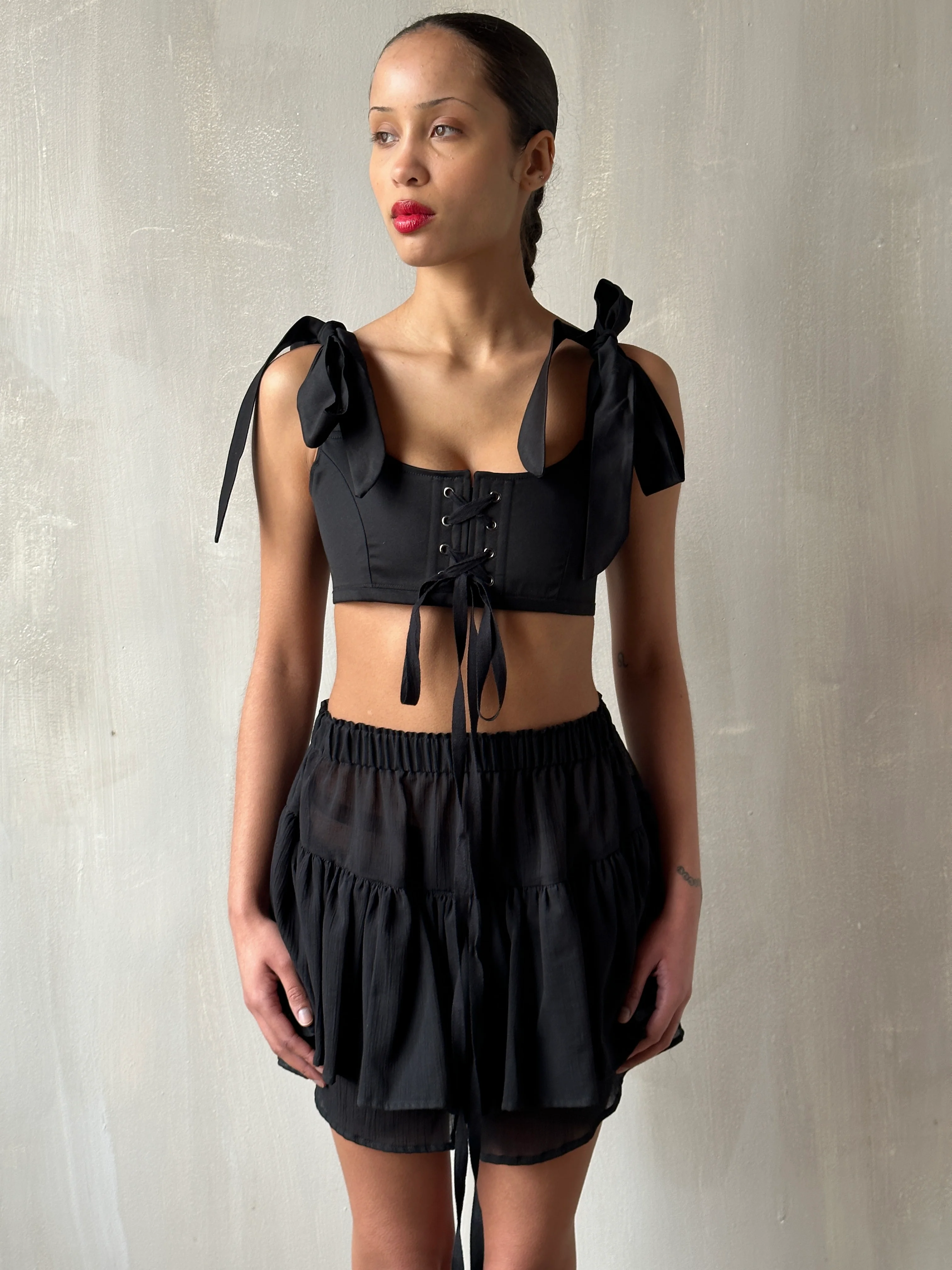 Spring '24 Regency Bralette in Cotton Sateen - Image 3