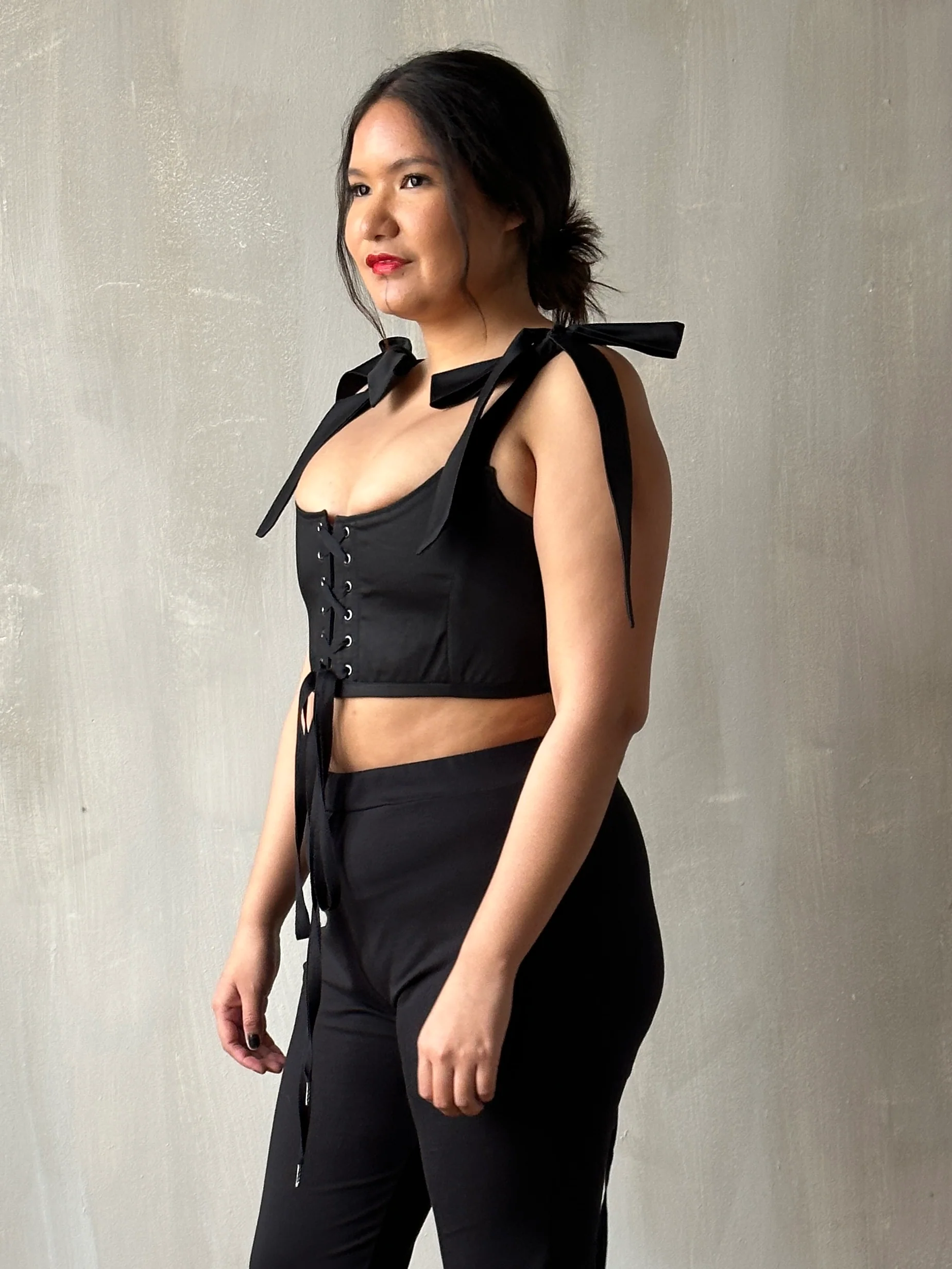 Spring '24 Regency Bralette in Cotton Sateen - Image 4