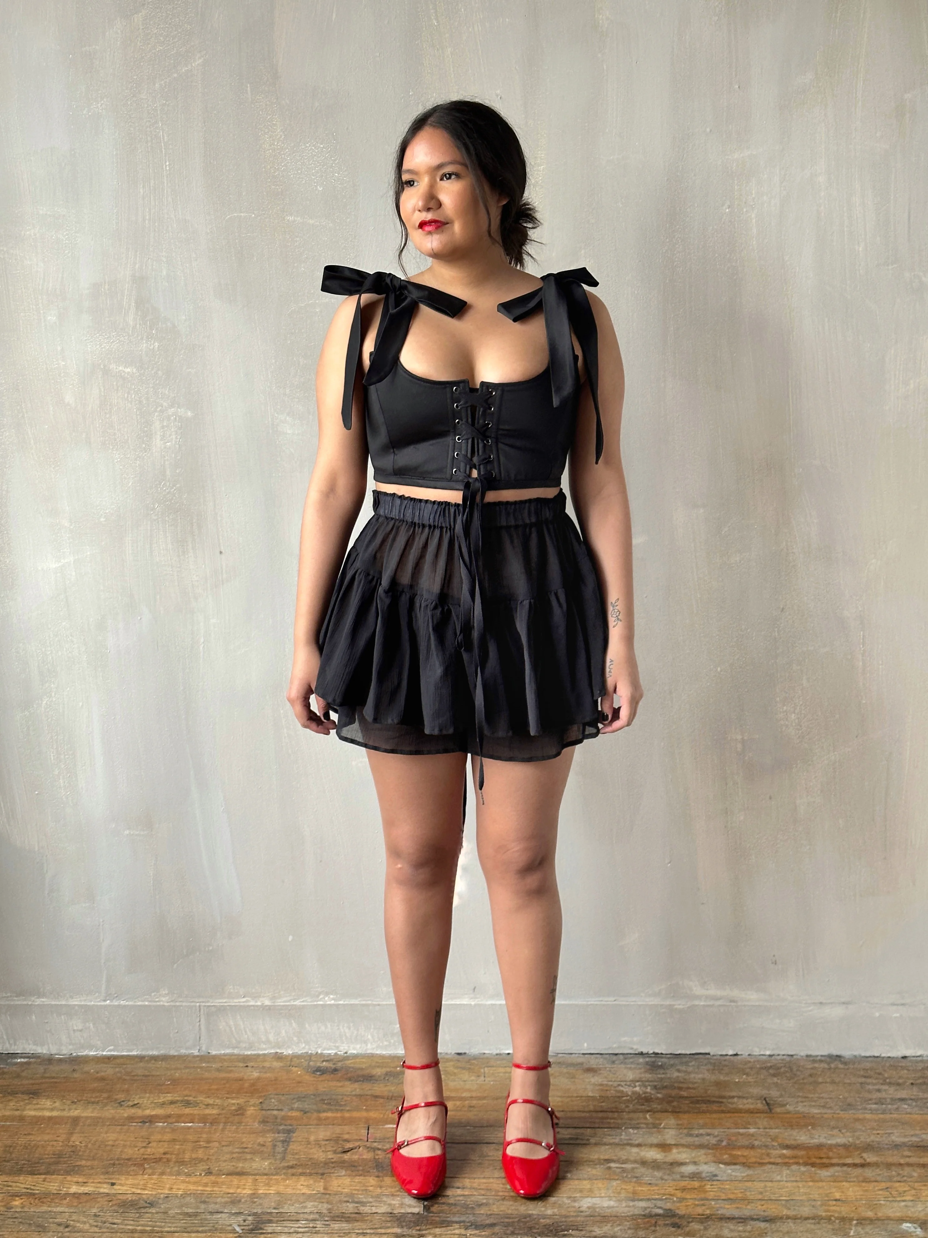 Spring '24 Regency Bralette in Cotton Sateen - Image 6