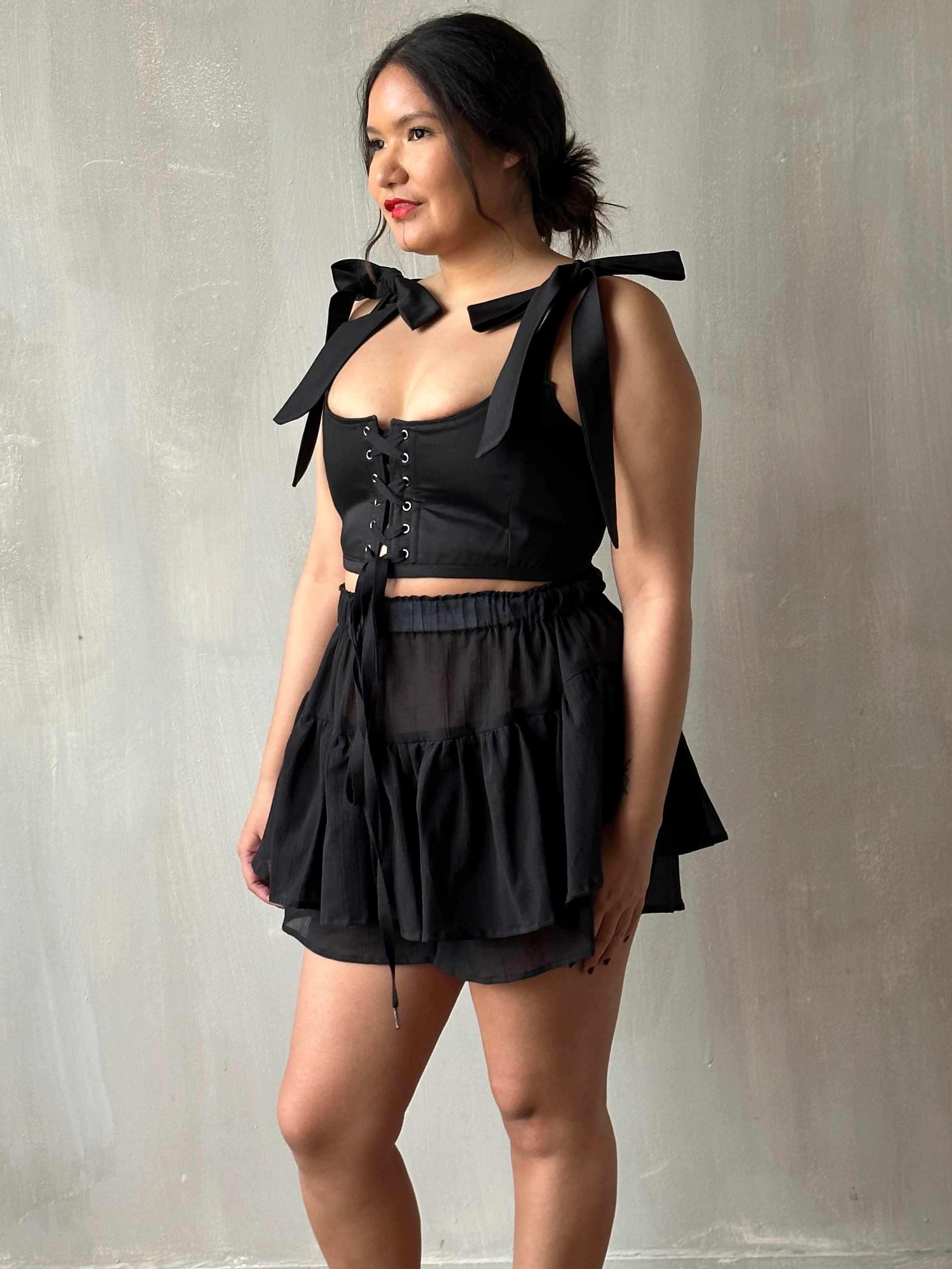 Spring '24 Regency Bralette in Cotton Sateen - Image 9