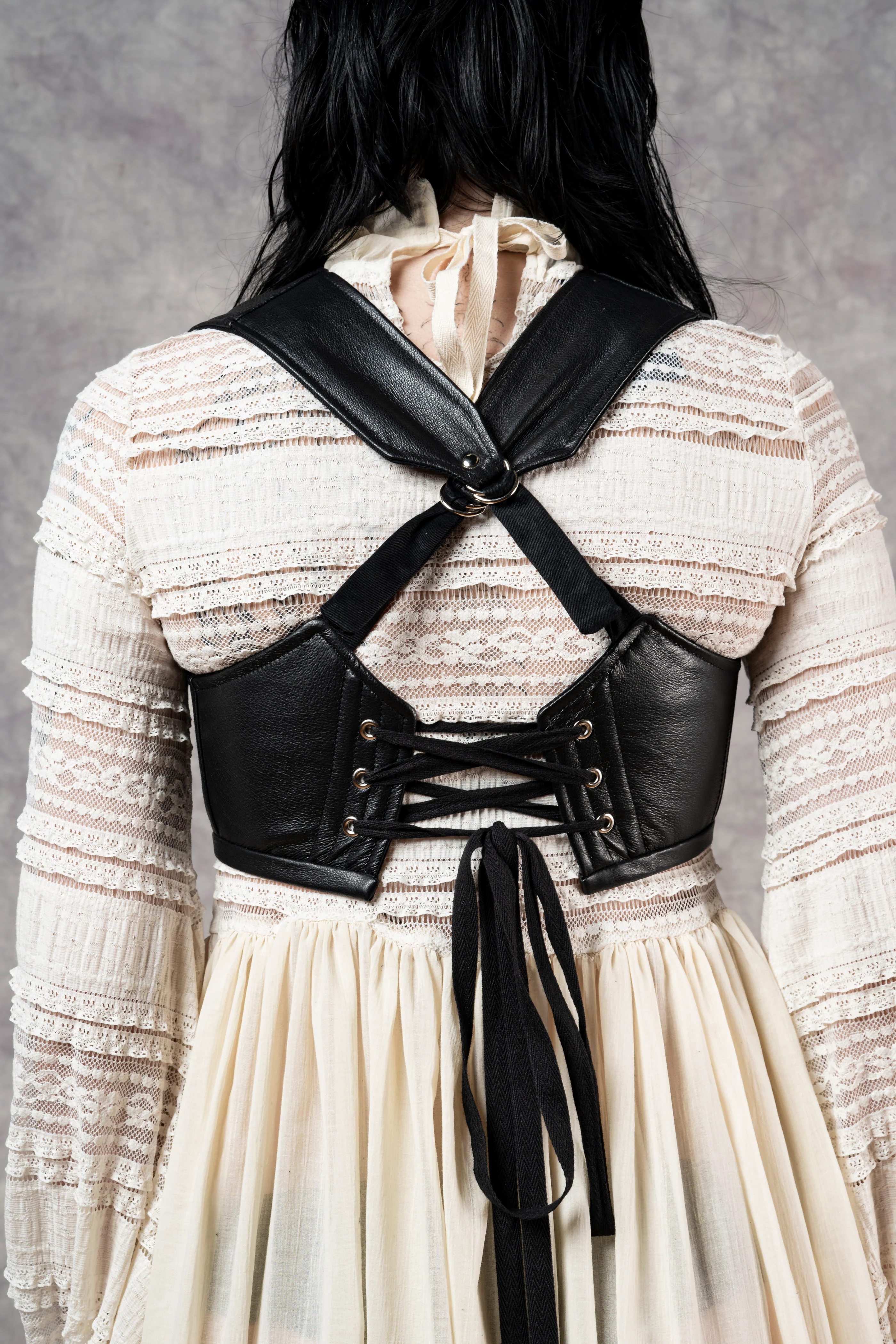 FW23 Regency Bralette in Leather (Limited Edition) - Image 6