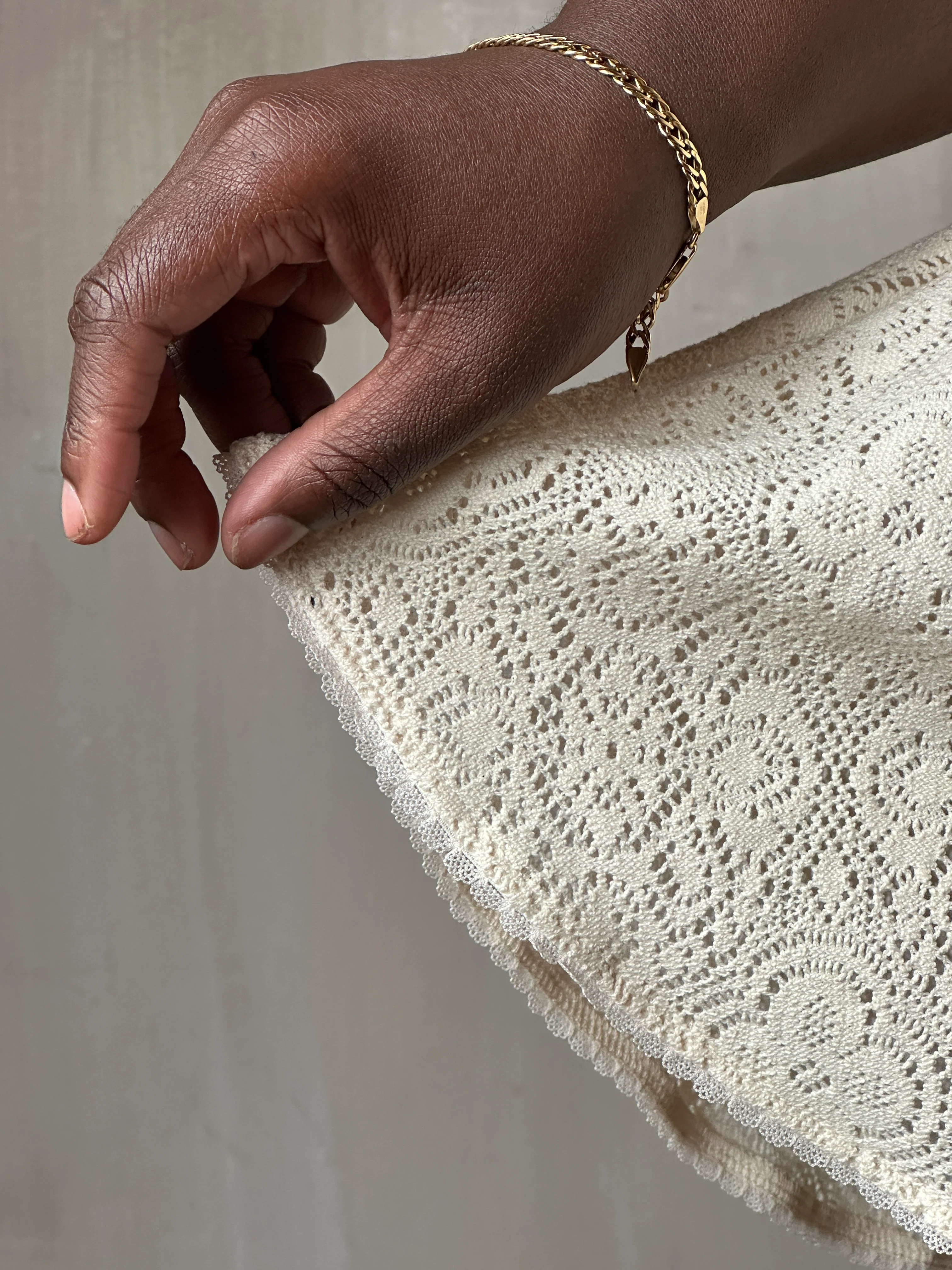 Spring '26: "Laura" Mini Dress in Ivory Cotton Lace (Pre-Order) - Image 7