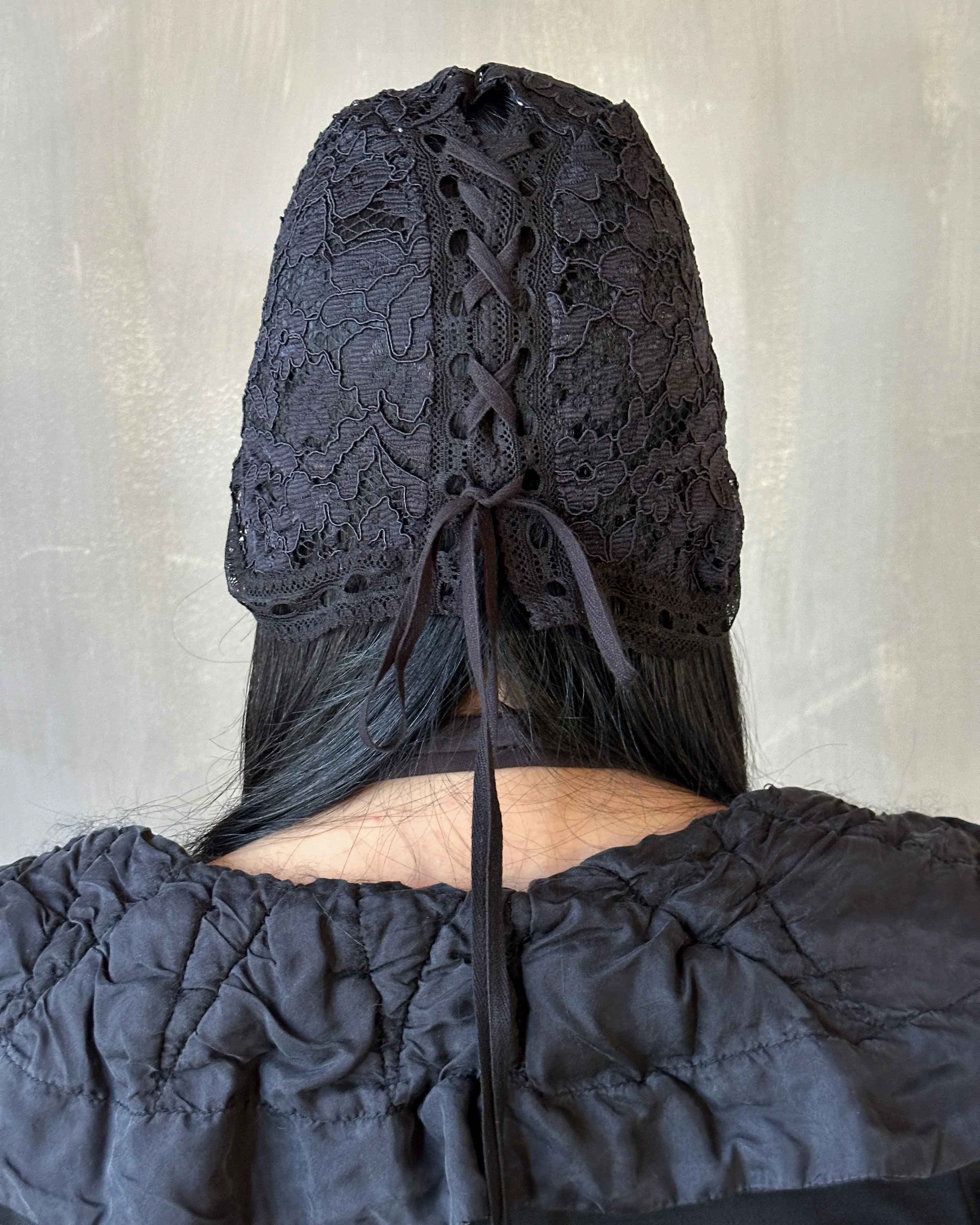 FW'24: Veiled Lace Bonnet (Pre-Order) - Image 3