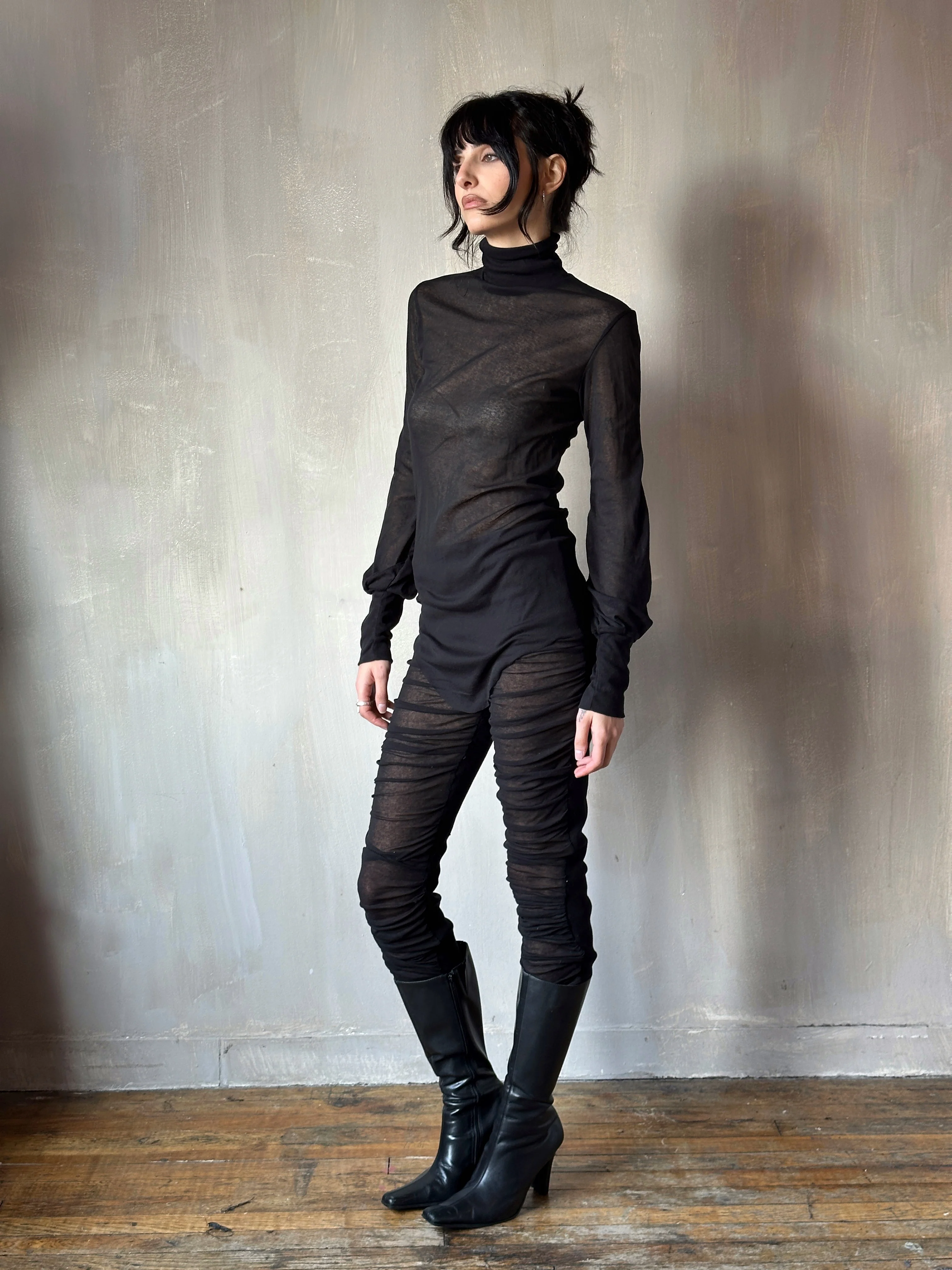 Winter '25 Semi-Sheer Hourglass Tunic in cotton - Image 13